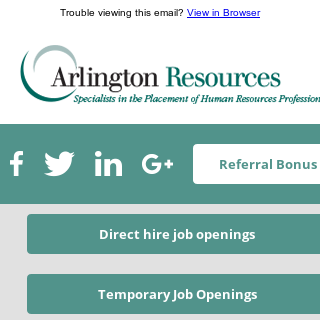 Top Human Resources Talent Currently Available!